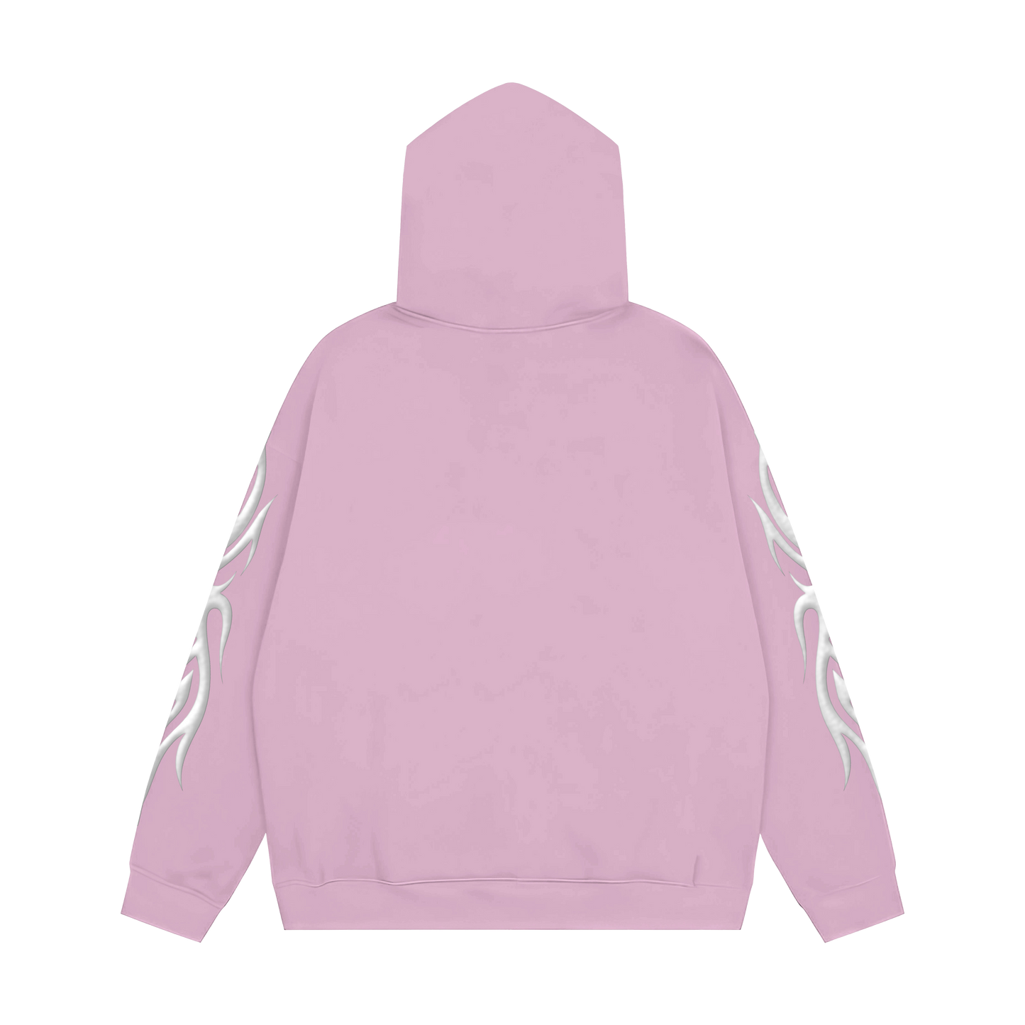 Pink Full Zip Jacket + Inside Satin Hood